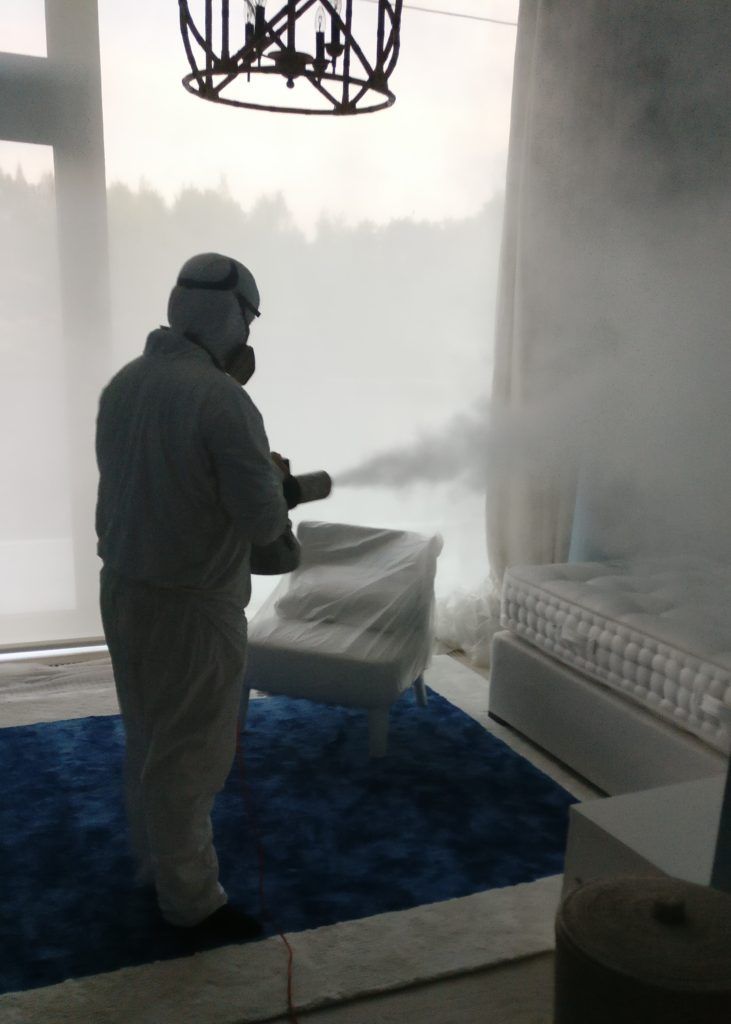 Сухой туман от запахов. Обработка сухим туманом в Комсомольске-на-Амуре.